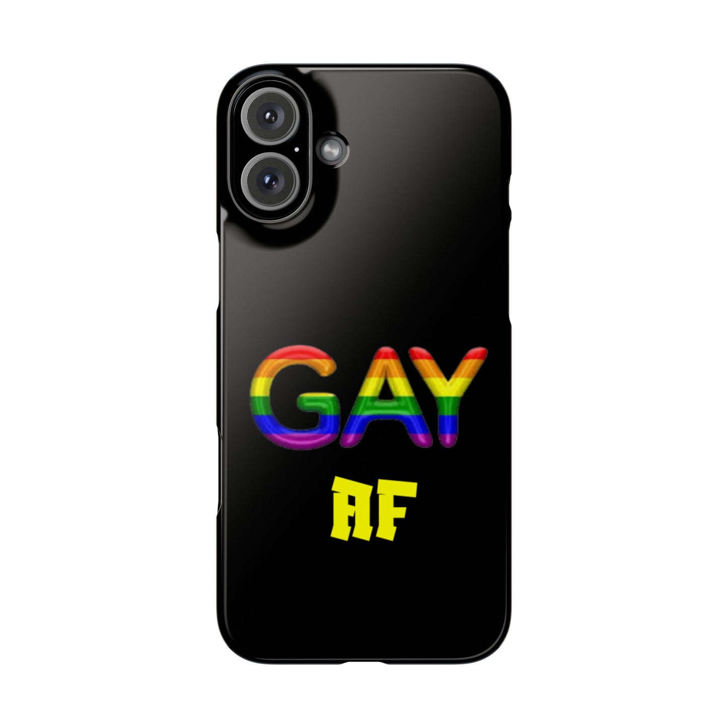 Gay AF Slim Phone Case