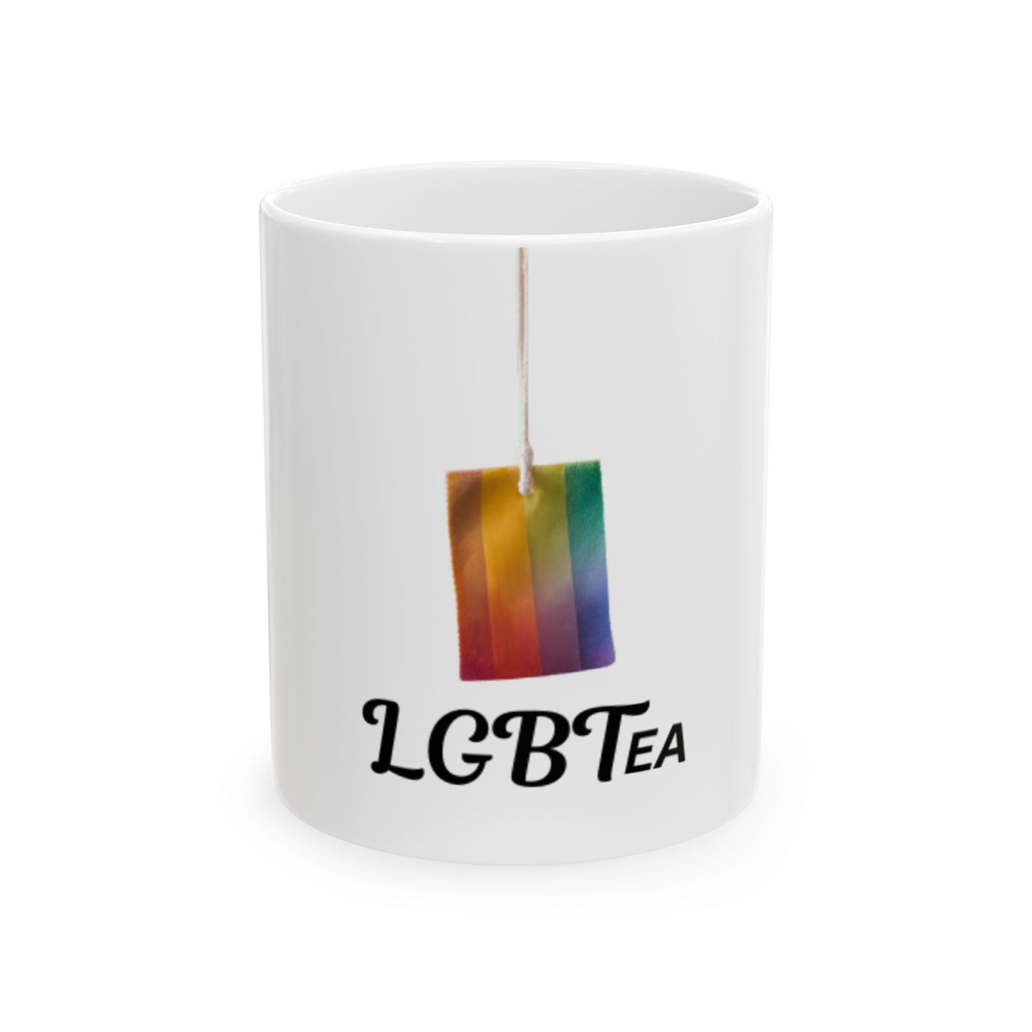 LGBTea Ceramic Mug, (11oz, 15oz)