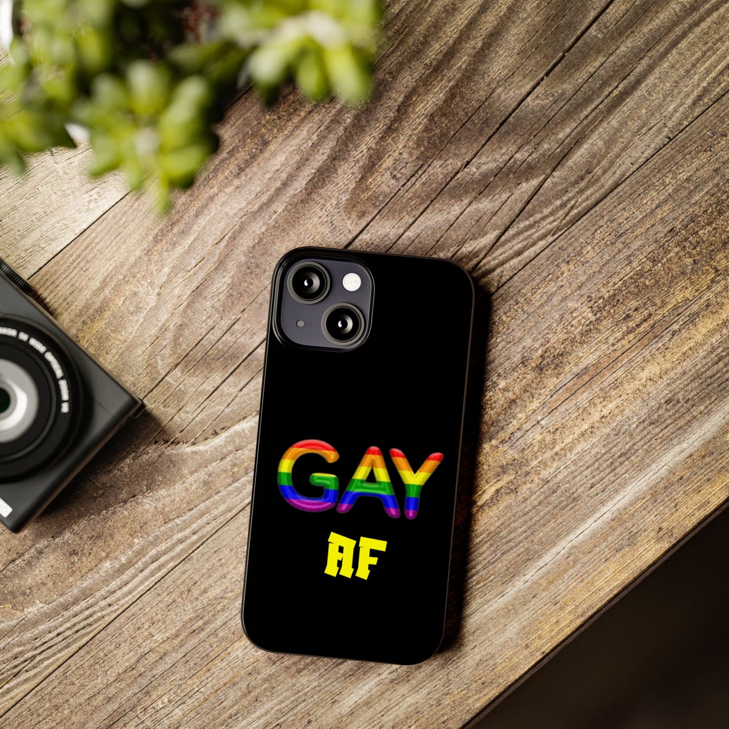 Gay AF Slim Phone Case