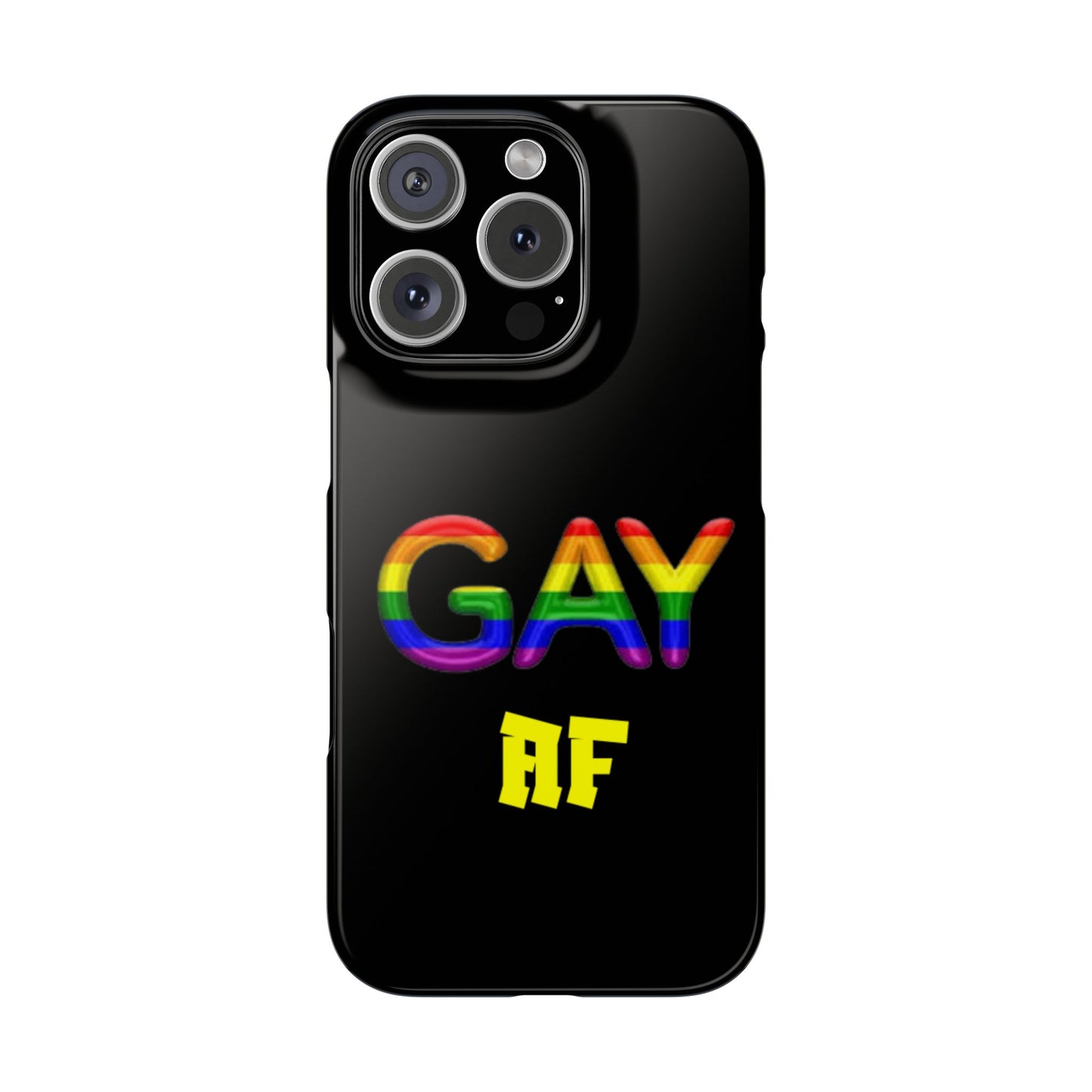 Gay AF Slim Phone Case