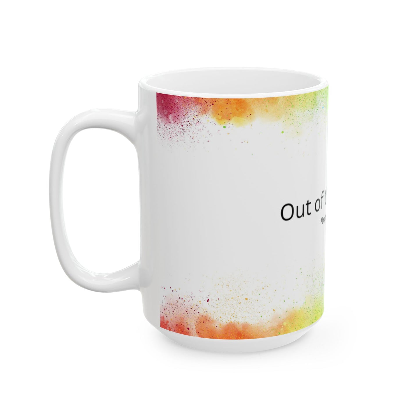 Out of the Closet (ish) Ceramic Mug, (11oz, 15oz)