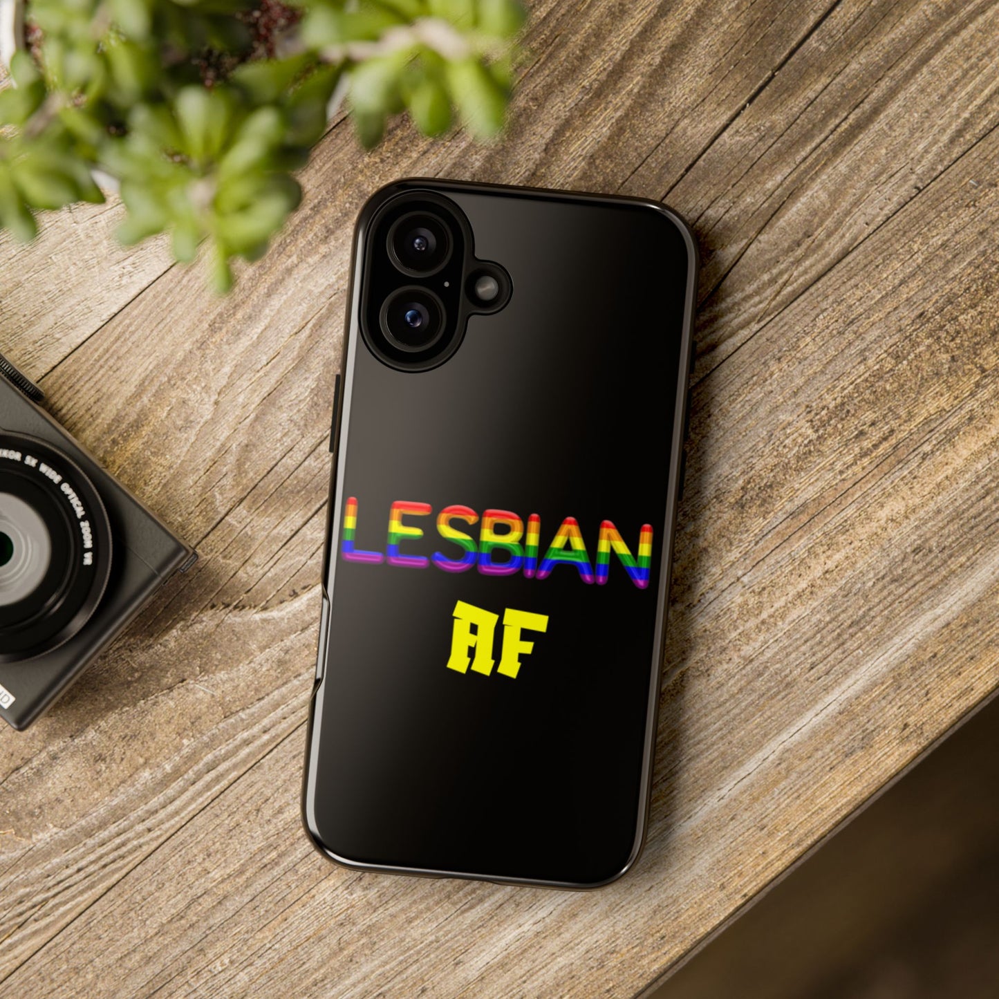 Lesbian AF Hard Case