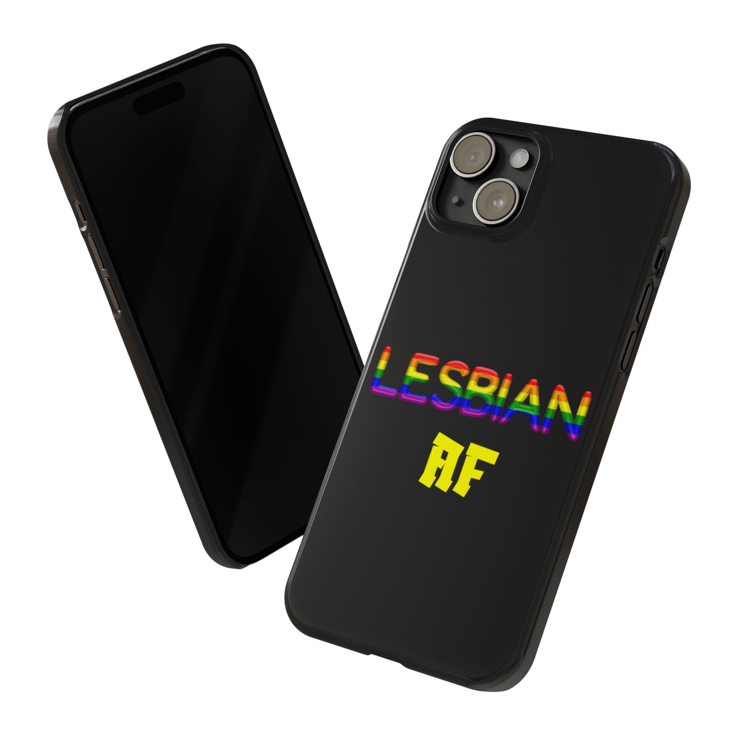 Lesbian AF Slim Phone Cases