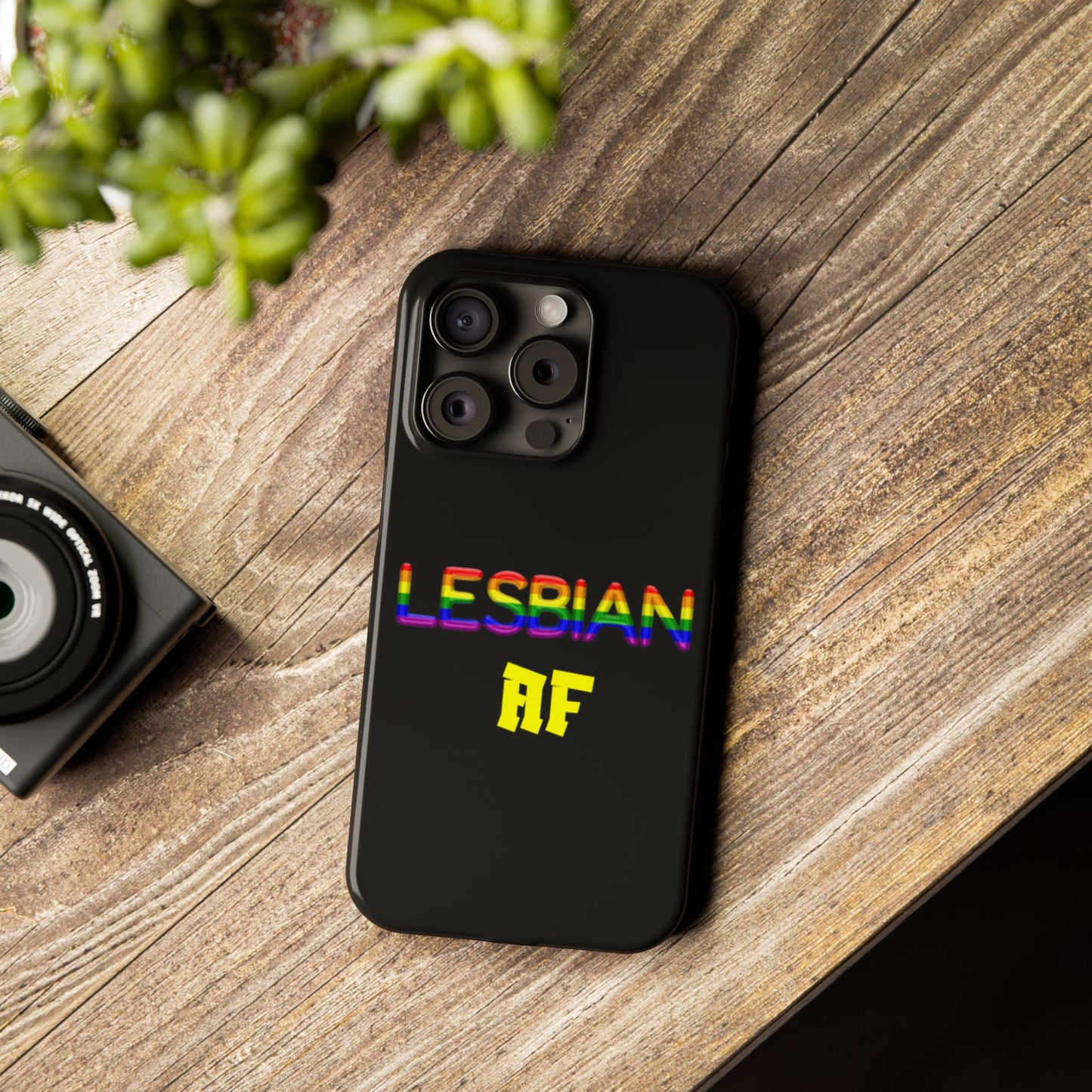 Lesbian AF Slim Phone Cases