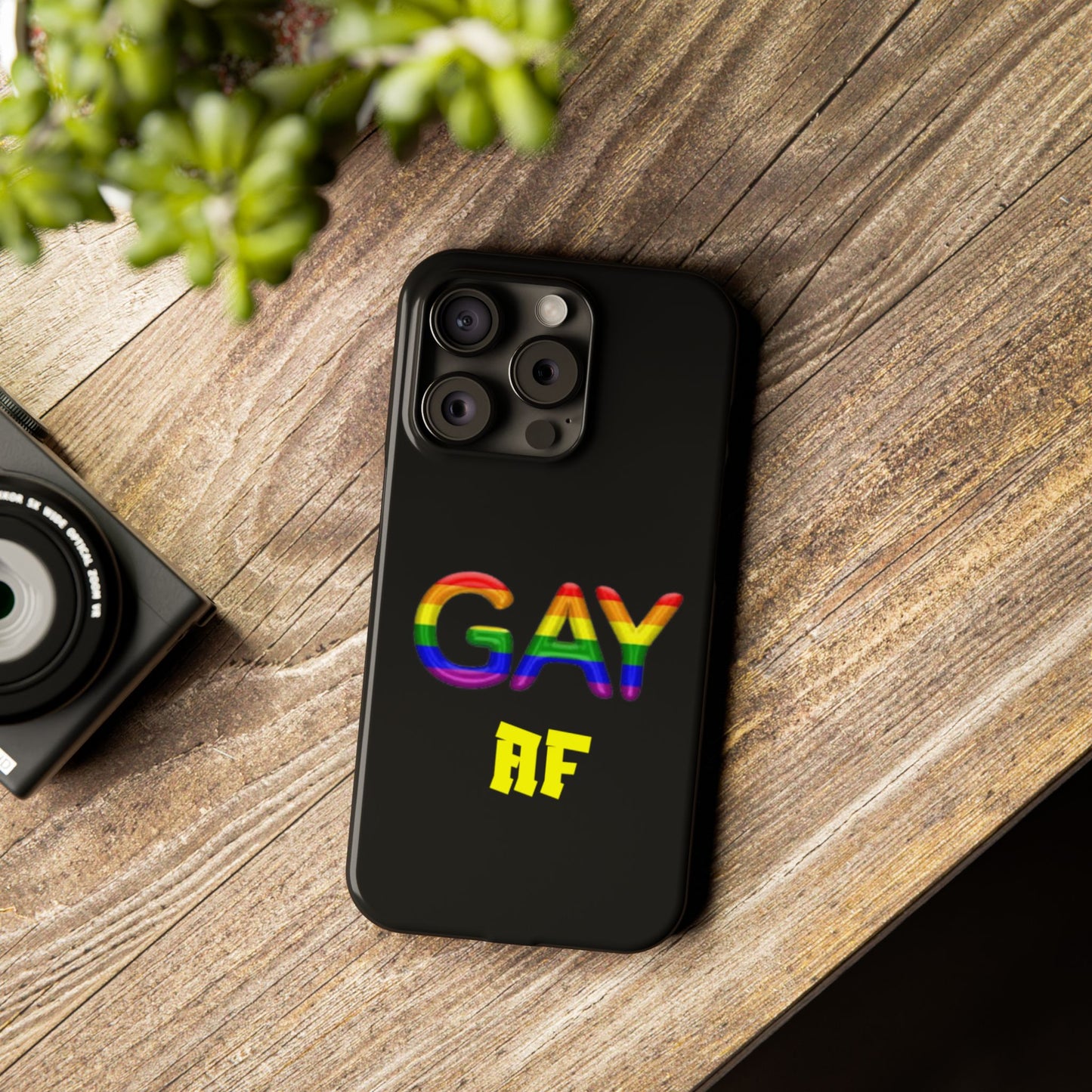 Gay AF Slim Phone Case