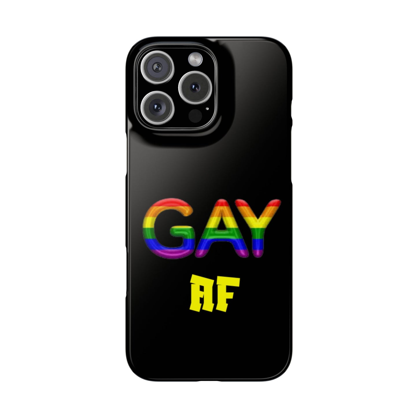 Gay AF Slim Phone Case