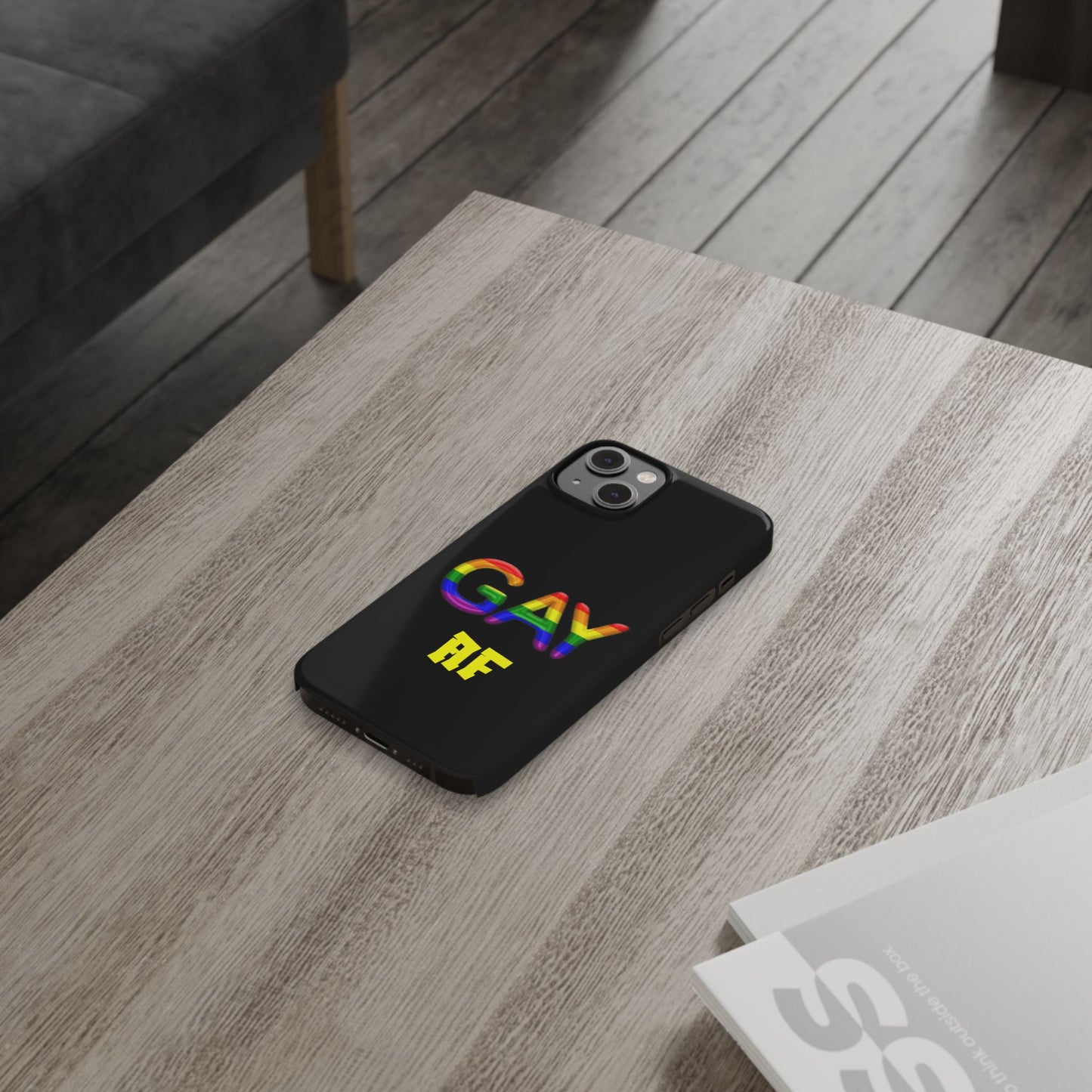 Gay AF Slim Phone Case