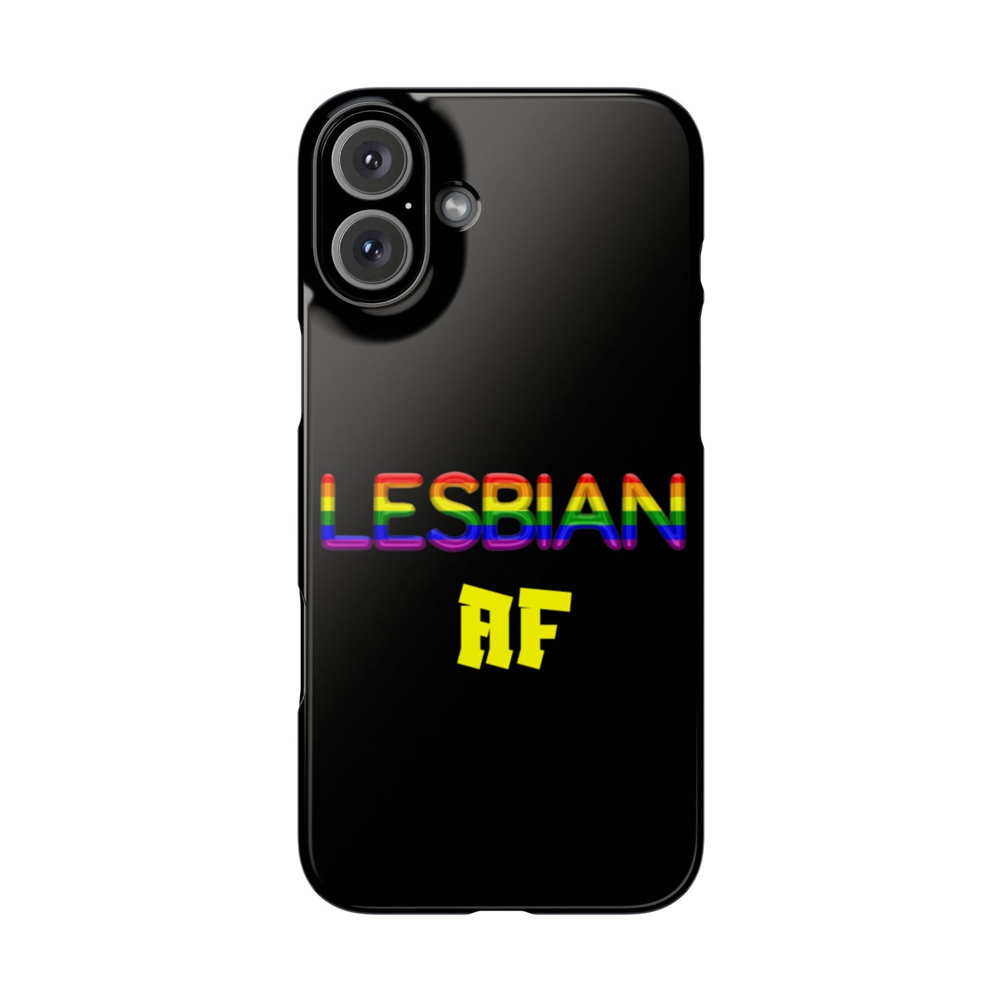 Lesbian AF Slim Phone Cases