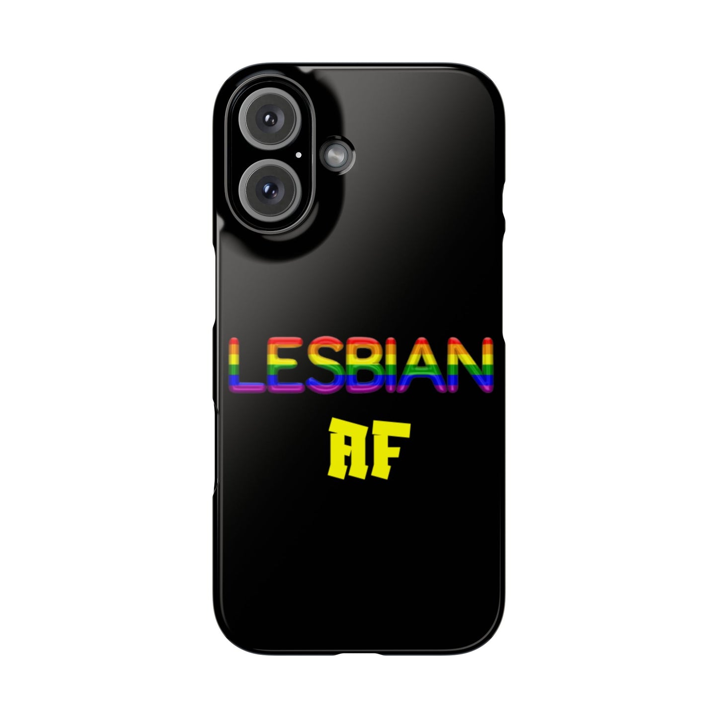 Lesbian AF Slim Phone Cases