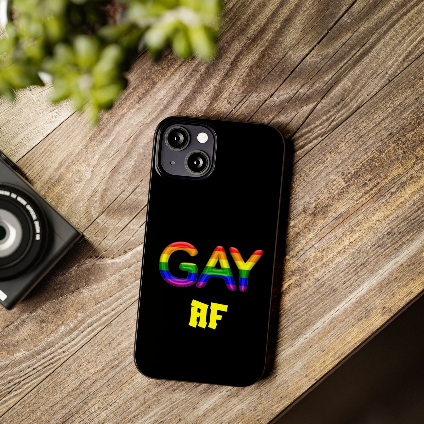 Gay AF Slim Phone Case