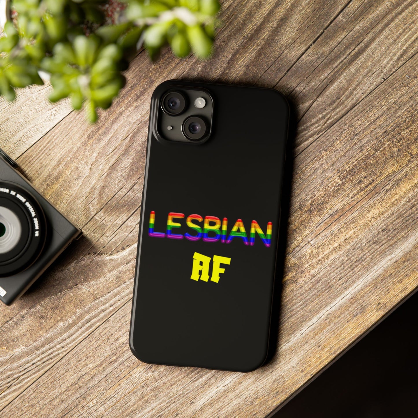 Lesbian AF Slim Phone Cases