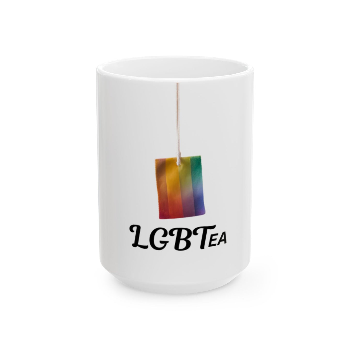 LGBTea Ceramic Mug, (11oz, 15oz)