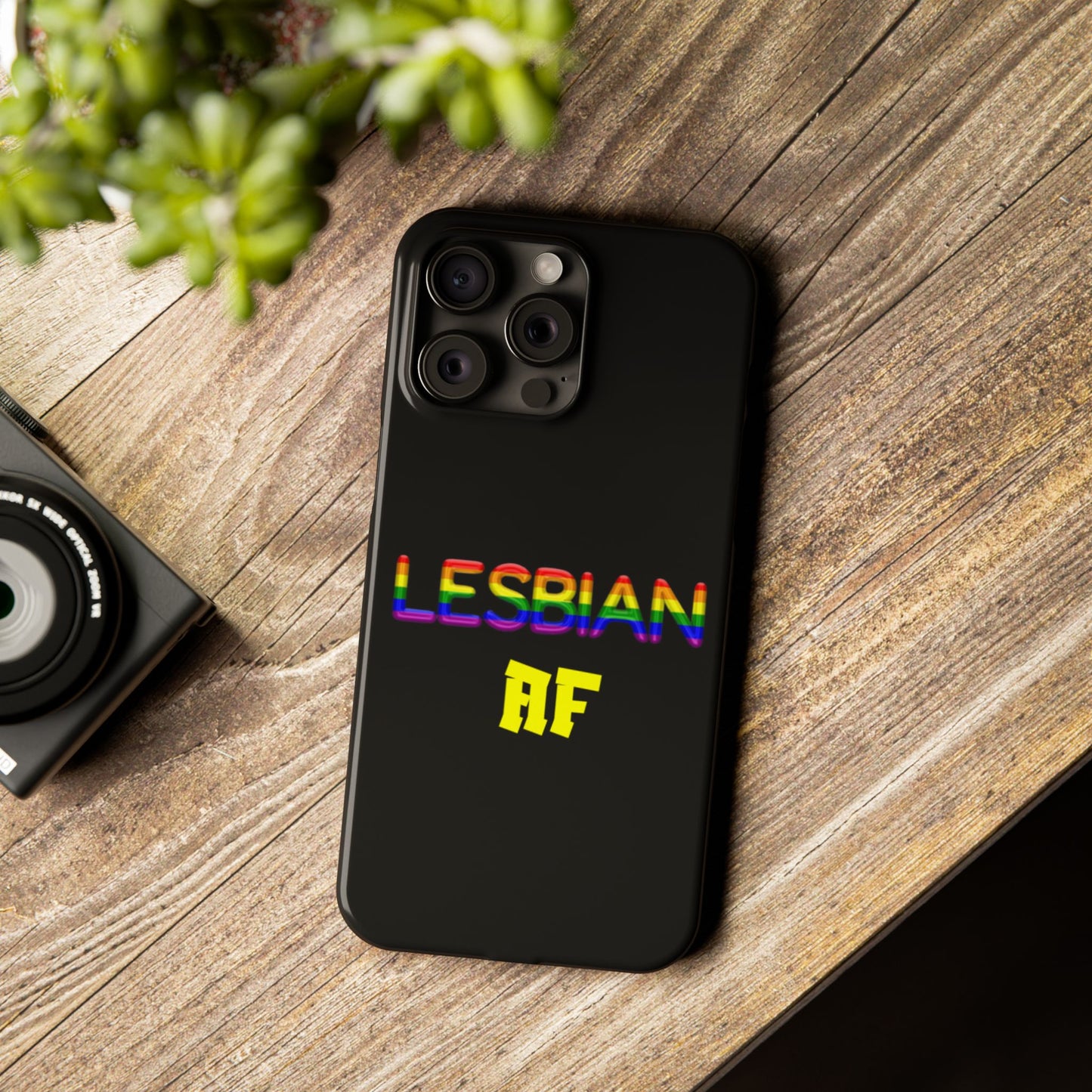 Lesbian AF Slim Phone Cases