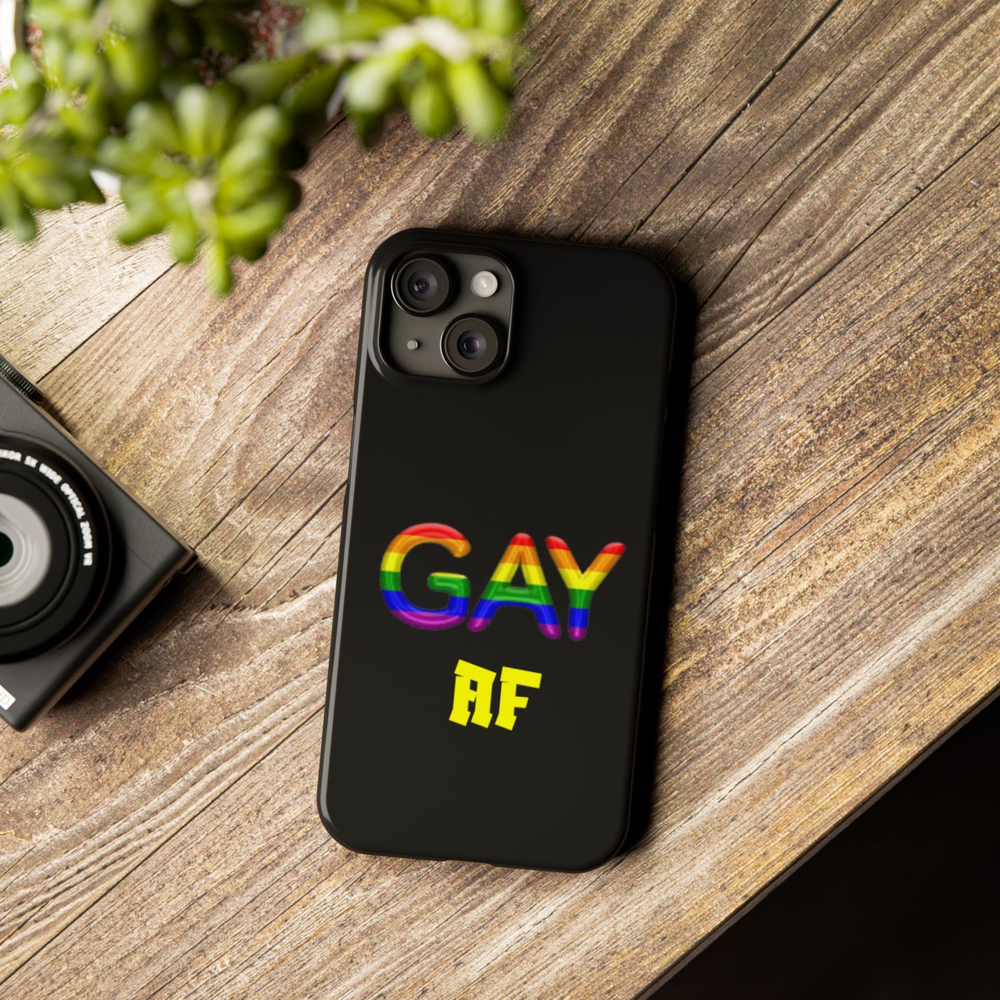 Gay AF Slim Phone Case