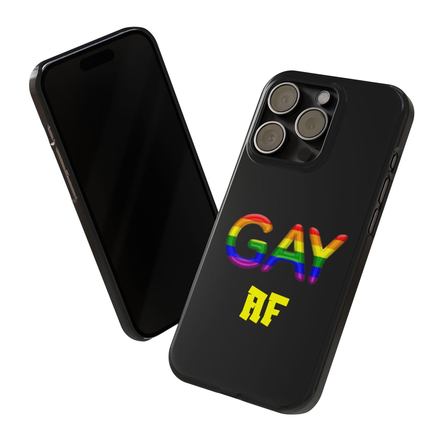 Gay AF Slim Phone Case