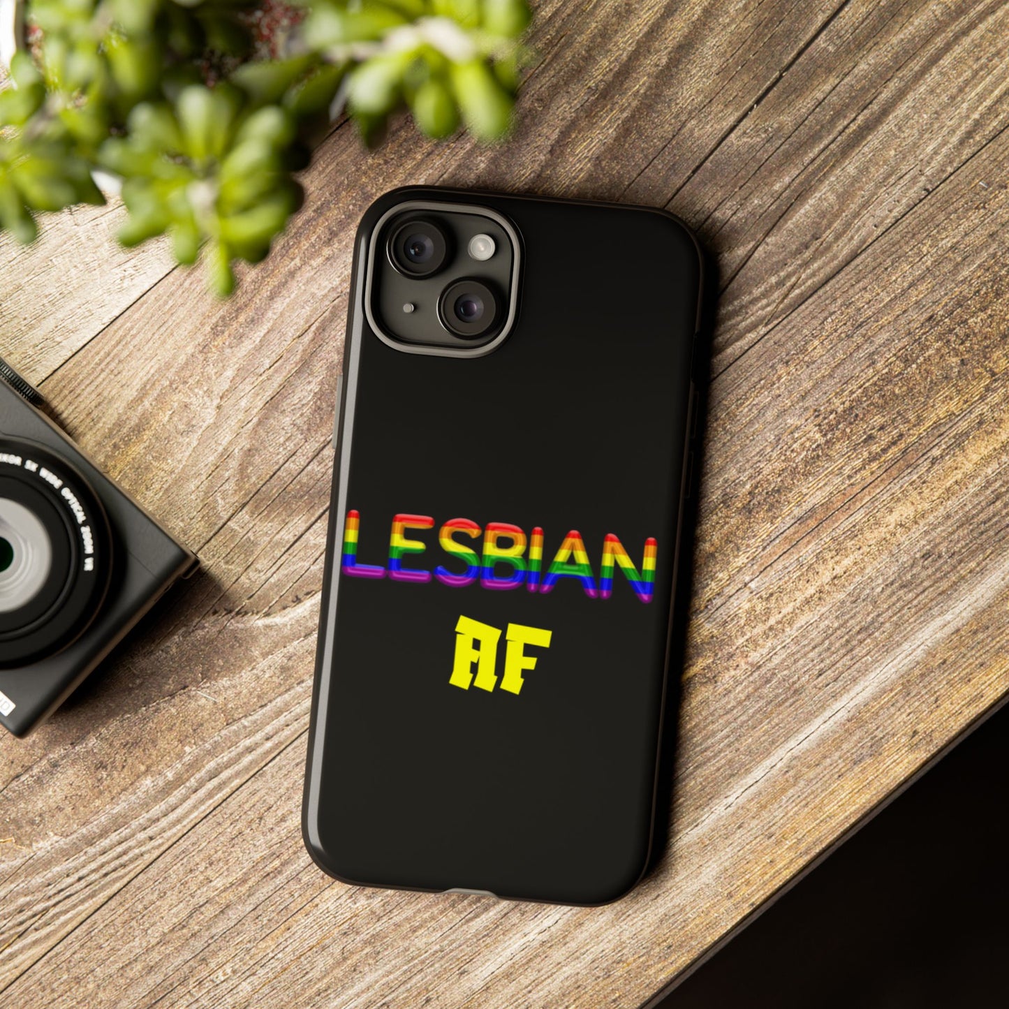 Lesbian AF Hard Case