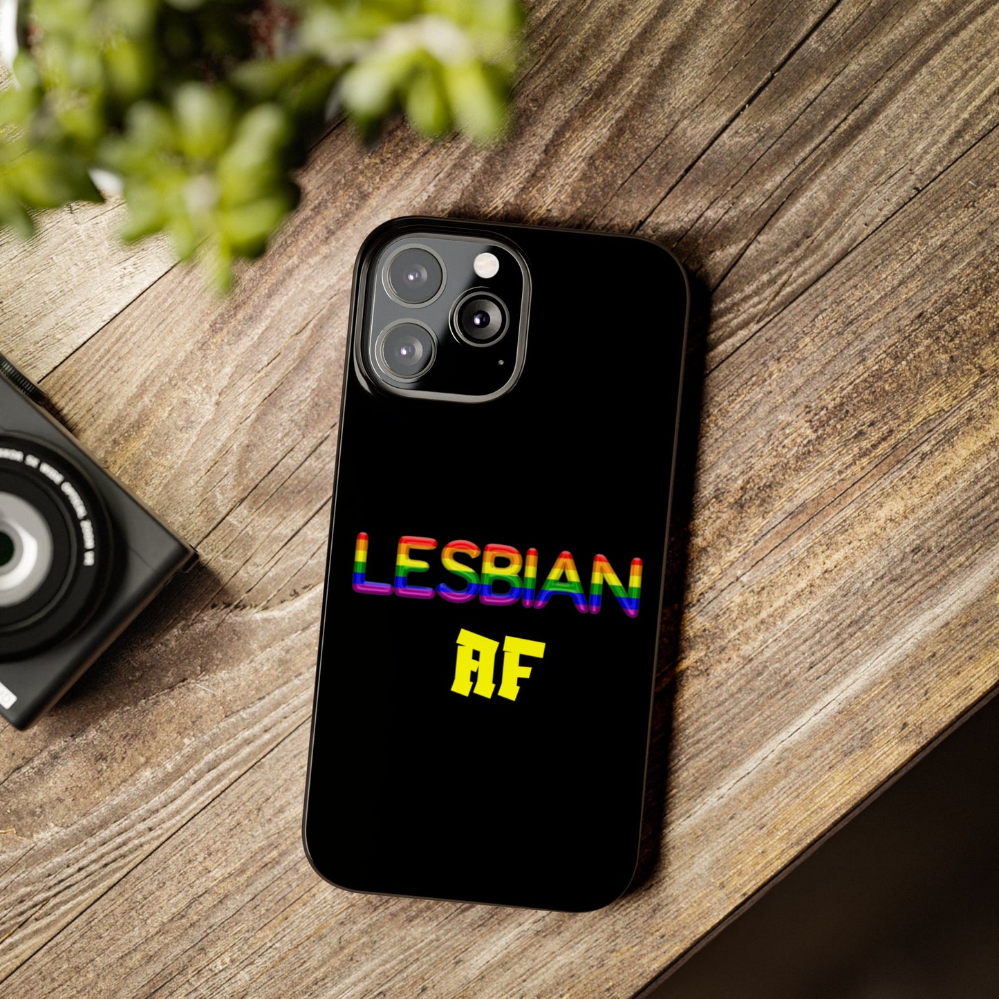 Lesbian AF Slim Phone Cases