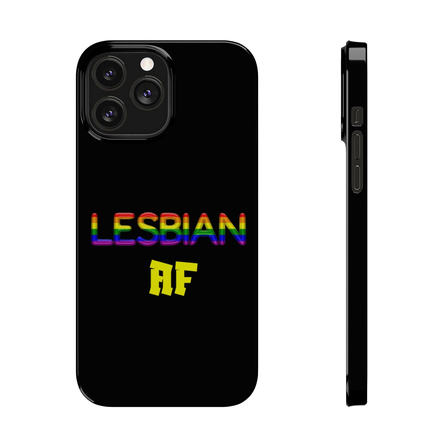 Lesbian AF Slim Phone Cases