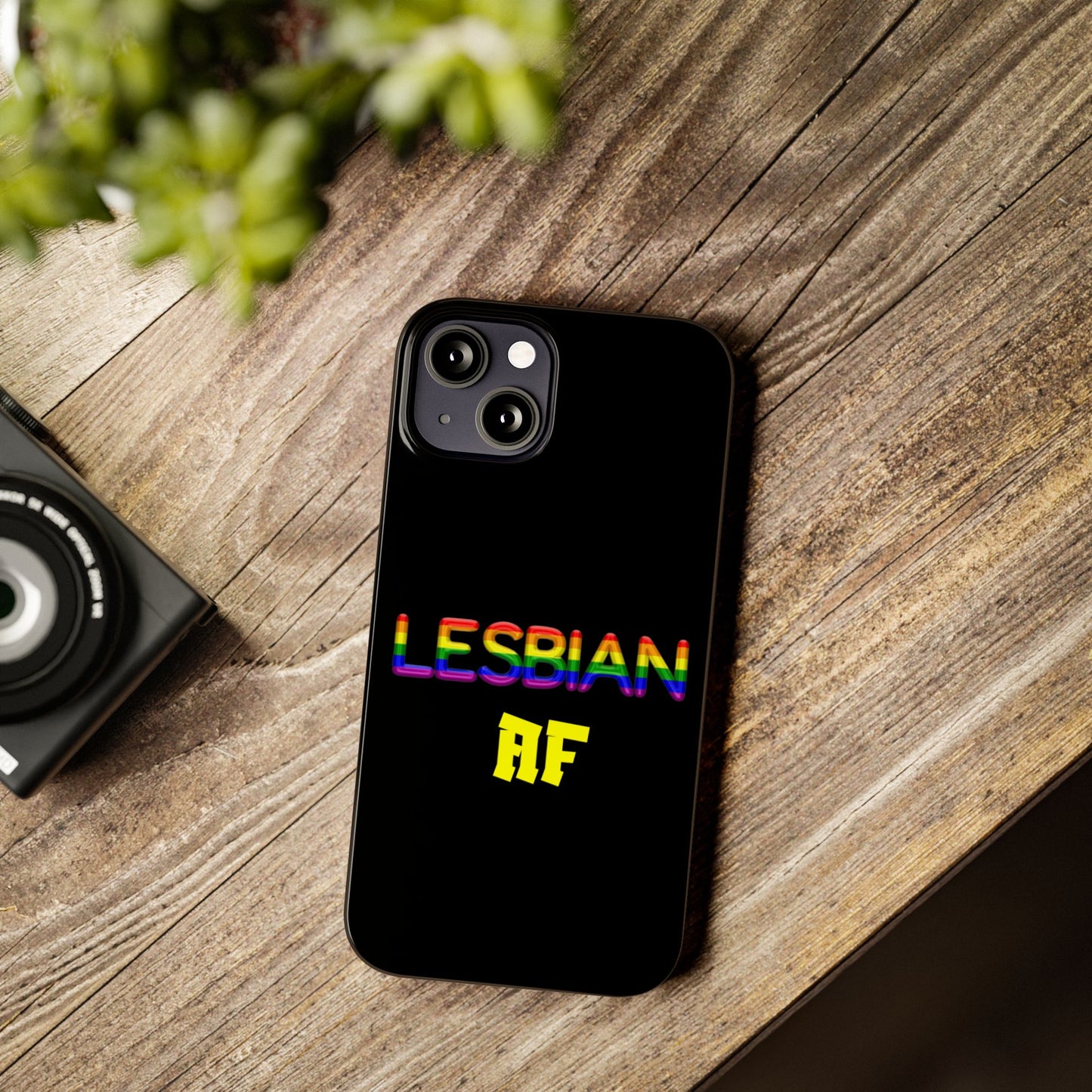 Lesbian AF Slim Phone Cases