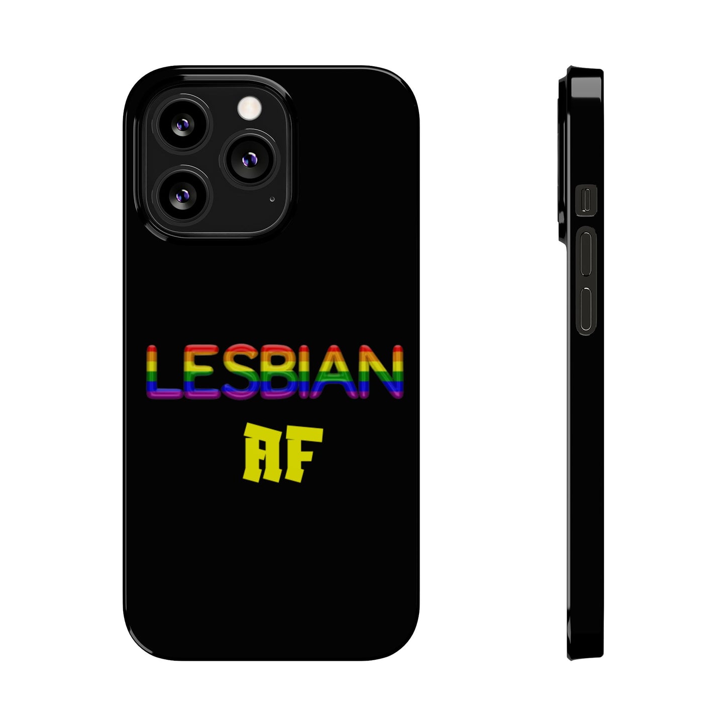 Lesbian AF Slim Phone Cases