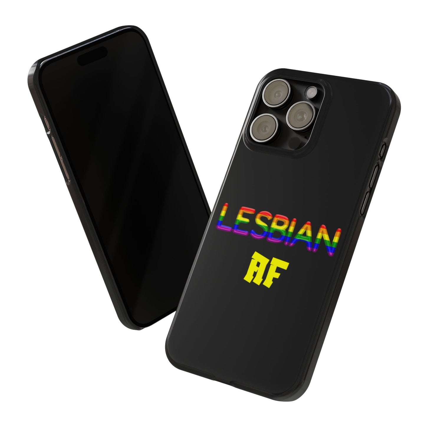 Lesbian AF Slim Phone Cases