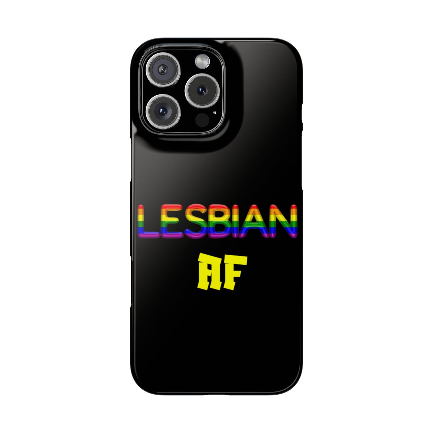 Lesbian AF Slim Phone Cases