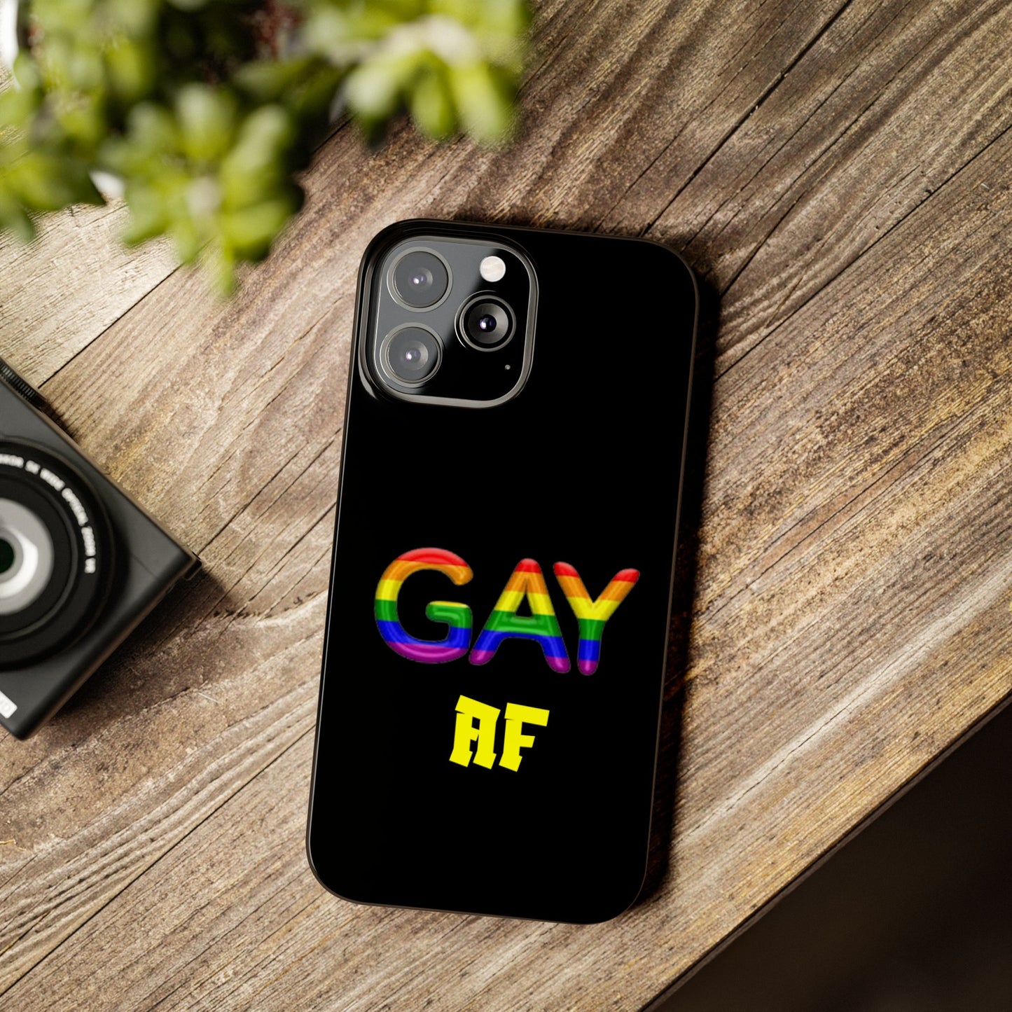 Gay AF Slim Phone Case